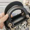 Túi Xách Lady Dior Đen Đính Ngọc Trai Hàng Hiệu Authentic DR053 2026