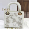 Túi Xách Đeo Chéo Dior Trắng Họa Tiết Phiên Bản Giới Hạn Luxury DR055 2026