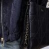 Túi Đeo Chéo Dior Size 18 Màu Đen Da Lambskin Chính Hãng DR056 2026