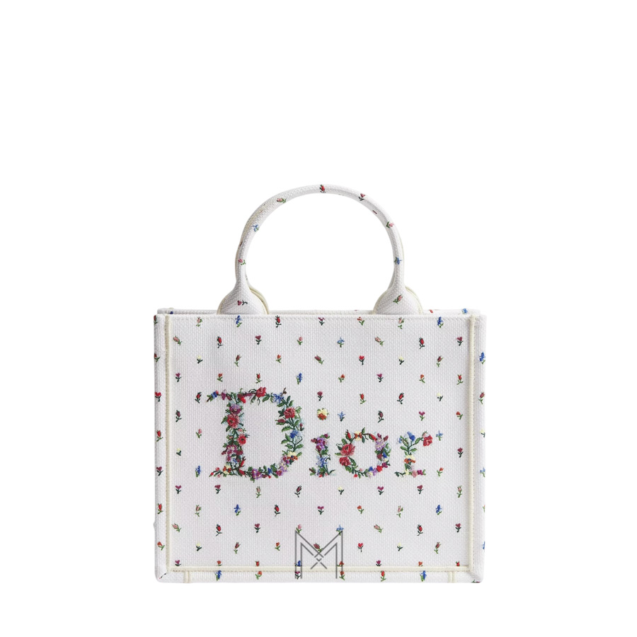 Túi Xách Nữ Hàng Hiệu Dior Trắng Thêu Hoa Nhí Chính Hãng DR058 2026 Túi Xách Nữ Hàng Hiệu Dior Trắng Thêu Hoa Nhí Chính Hãng DR058 2026