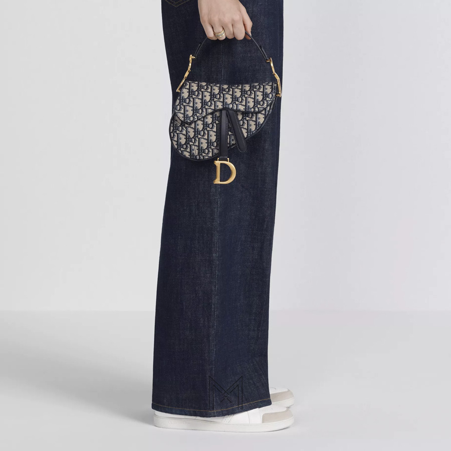 Túi Xách Dior Yên Ngựa Họa Tiết Oblique Thổ Cẩm Hàng Hiệu DR065 2026 Túi Xách Dior Yên Ngựa Họa Tiết Oblique Thổ Cẩm Hàng Hiệu DR065 2026