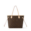 Túi Xách Nữ Đựng Đồ LV Neverfull Màu Nâu Monogram Authentic CC007 2026 Túi Xách Nữ Đựng Đồ LV Neverfull Màu Nâu Monogram Authentic CC007 2026
