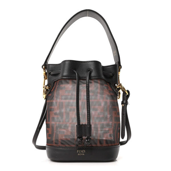 Túi Fendi Bucket FF1974 phối màu hoạ tiết chính hãng TFD1