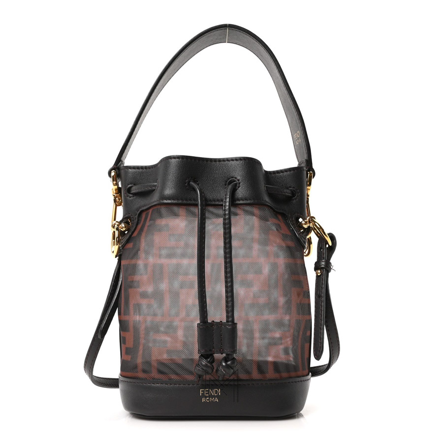 Túi Fendi Bucket FF1974 phối màu hoạ tiết chính hãng TFD1 2026 Túi Fendi Bucket FF1974 phối màu hoạ tiết chính hãng TFD1 2026