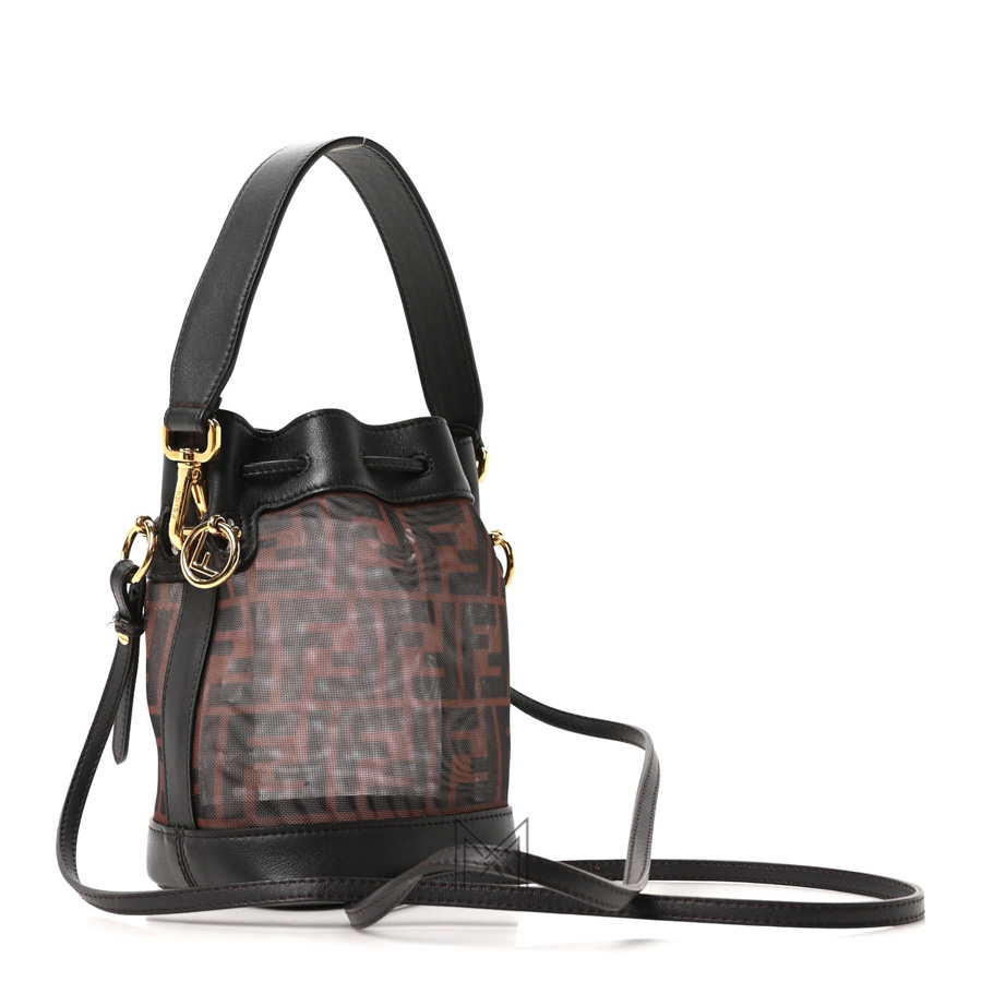 Túi Fendi Bucket FF1974 phối màu hoạ tiết chính hãng TFD1 2026 Túi Fendi Bucket FF1974 phối màu hoạ tiết chính hãng TFD1 2026