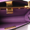 Túi Fendi Peekaboo màu tím da bê chính hãng TFD3 2026 Túi Fendi Peekaboo màu tím da bê chính hãng TFD3 2026