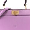 Túi Fendi Peekaboo màu tím da bê chính hãng TFD3 2026 Túi Fendi Peekaboo màu tím da bê chính hãng TFD3 2026