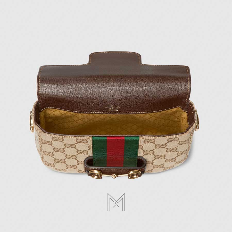 Túi Gucci 1955 màu be hoạ tiết GG authentic NTG038 2026 Túi Gucci 1955 màu be hoạ tiết GG authentic NTG038 2026