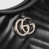 Túi Gucci dáng bầu màu đen logo bạc chính hãng NTG034 2026 Túi Gucci dáng bầu màu đen logo bạc chính hãng NTG034 2026