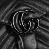 Túi Gucci màu đen logo đen hàng hiệu chính hãng NTG007 2026