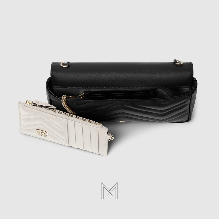 Túi Gucci màu đen dây xích chính hãng NTG027 2026 Túi Gucci màu đen dây xích chính hãng NTG027 2026