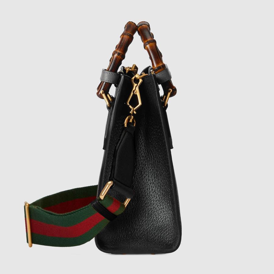 Túi Gucci Diana màu đen logo vàng chính hãng NTG031 2026 Túi Gucci Diana màu đen logo vàng chính hãng NTG031 2026