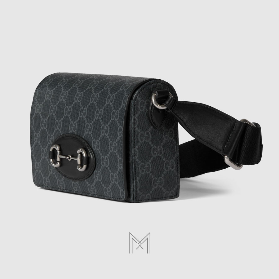Túi Gucci Horsebit 1955 mini màu đen Authentic NTG023 2026 Túi Gucci Horsebit 1955 mini màu đen Authentic NTG023 2026