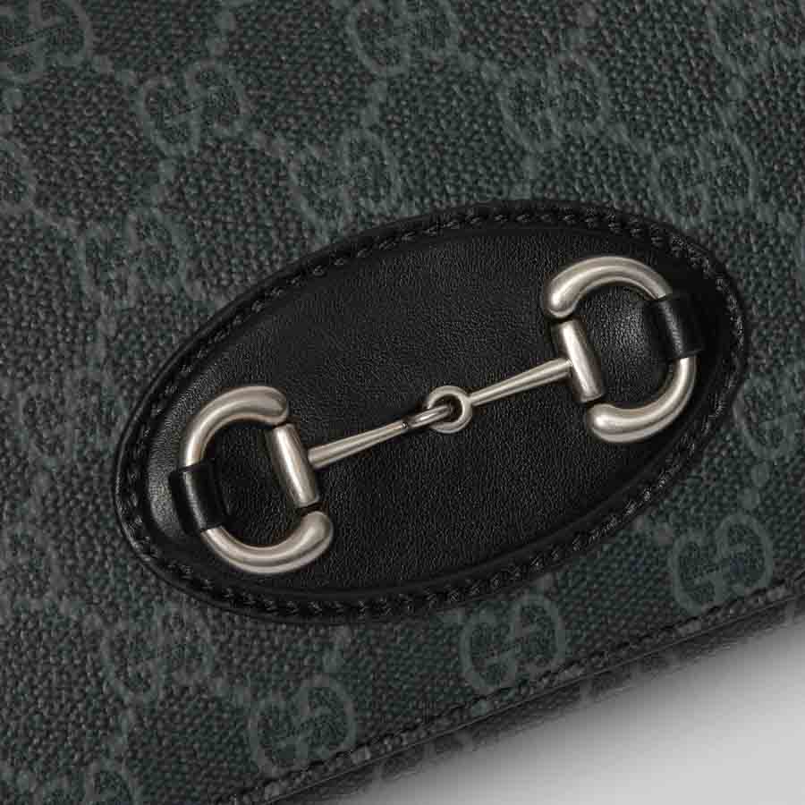 Túi Gucci Horsebit 1955 mini màu đen Authentic NTG023 2026 Túi Gucci Horsebit 1955 mini màu đen Authentic NTG023 2026