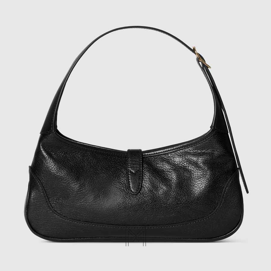 Túi Gucci Jackie 1961 màu đen khoá vàng authentic NTG022 2026 Túi Gucci Jackie 1961 màu đen khoá vàng authentic NTG022 2026
