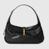 Túi Gucci Jackie 1961 màu đen khoá vàng authentic NTG022 2026 Túi Gucci Jackie 1961 màu đen khoá vàng authentic NTG022 2026