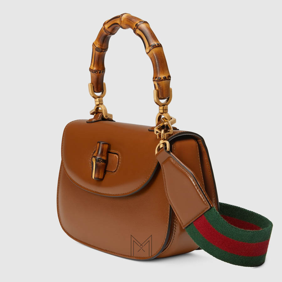 Túi xách Gucci màu nâu da trơn authentic NTG020 2026 Túi xách Gucci màu nâu da trơn authentic NTG020 2026
