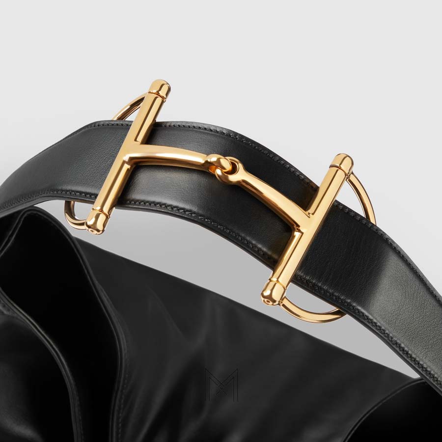 Túi xách Gucci nữ màu đen khoá vàng authentic NTG019 2026 Túi xách Gucci nữ màu đen khoá vàng authentic NTG019 2026
