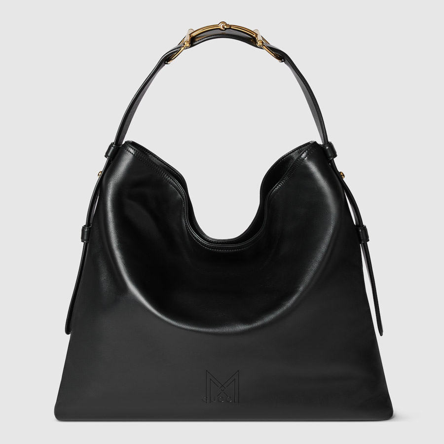 Túi xách Gucci nữ màu đen khoá vàng authentic NTG019 2026 Túi xách Gucci nữ màu đen khoá vàng authentic NTG019 2026