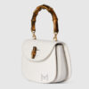 Túi xách đeo chéo Gucci quai gỗ màu trắng authentic NTG017 2026 Túi xách đeo chéo Gucci quai gỗ màu trắng authentic NTG017 2026