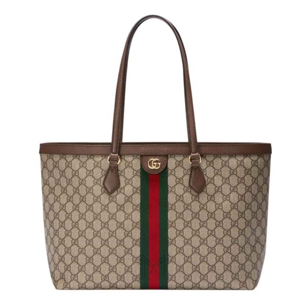 Túi xách Gucci sọc phối hoạ tiết GG chính hãng NTG012