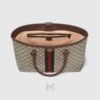Túi xách Gucci sọc phối hoạ tiết GG chính hãng NTG012 2026 Túi xách Gucci sọc phối hoạ tiết GG chính hãng NTG012 2026