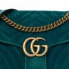 Túi Gucci màu xanh ngọc logo vàng hàng hiệu chính hãng NTG002 2026
