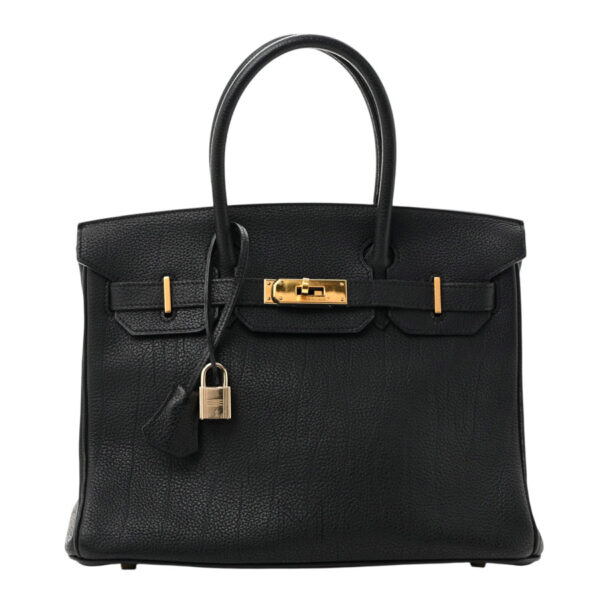 Túi HERMES Togo Birkin 30 màu đen chính hãng THM05