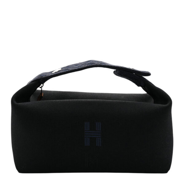 Túi HERMES Canvas Small Bride-A-Brac màu đen authentic THM06