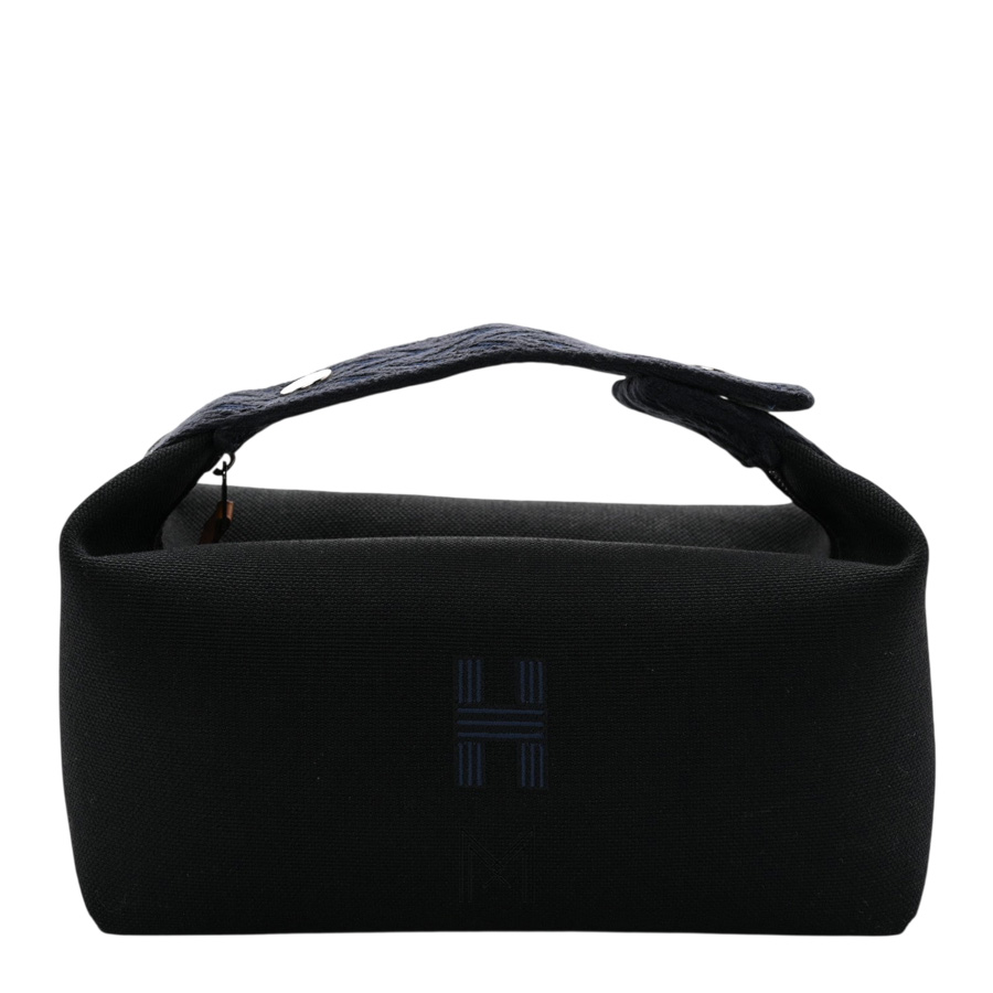 Túi HERMES Canvas Small Bride-A-Brac màu đen authentic THM06 2026 Túi HERMES Canvas Small Bride-A-Brac màu đen authentic THM06 2026
