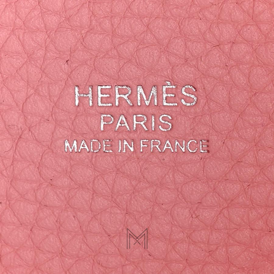 Túi Hermes Hồng Picotin 18 da Taurillon Clemence chính hãng THM11 2026 Túi Hermes Hồng Picotin 18 da Taurillon Clemence chính hãng THM11 2026