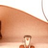 Túi Hermes mini Herbag Zip màu be canvas phối da nâu chính hãng THM16 2026 Túi Hermes mini Herbag Zip màu be canvas phối da nâu chính hãng THM16 2026