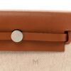 Túi Hermes mini Herbag Zip màu be canvas phối da nâu chính hãng THM16 2026 Túi Hermes mini Herbag Zip màu be canvas phối da nâu chính hãng THM16 2026