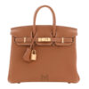 Túi xách HERMES nâu Togo Birkin 25 authentic THM17 2026 Túi xách HERMES nâu Togo Birkin 25 authentic THM17 2026