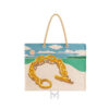 Túi xách Hermes phối màu hoạ tiết Escale a la Plage Beach chính hãng THM18 2026