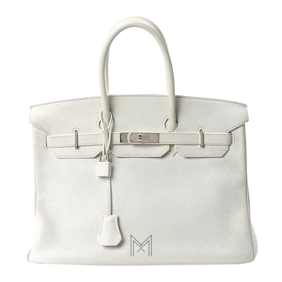 Túi Hermes Trắng Togo Birkin 35 chính hãng THM22 2026 Túi Hermes Trắng Togo Birkin 35 chính hãng THM22 2026