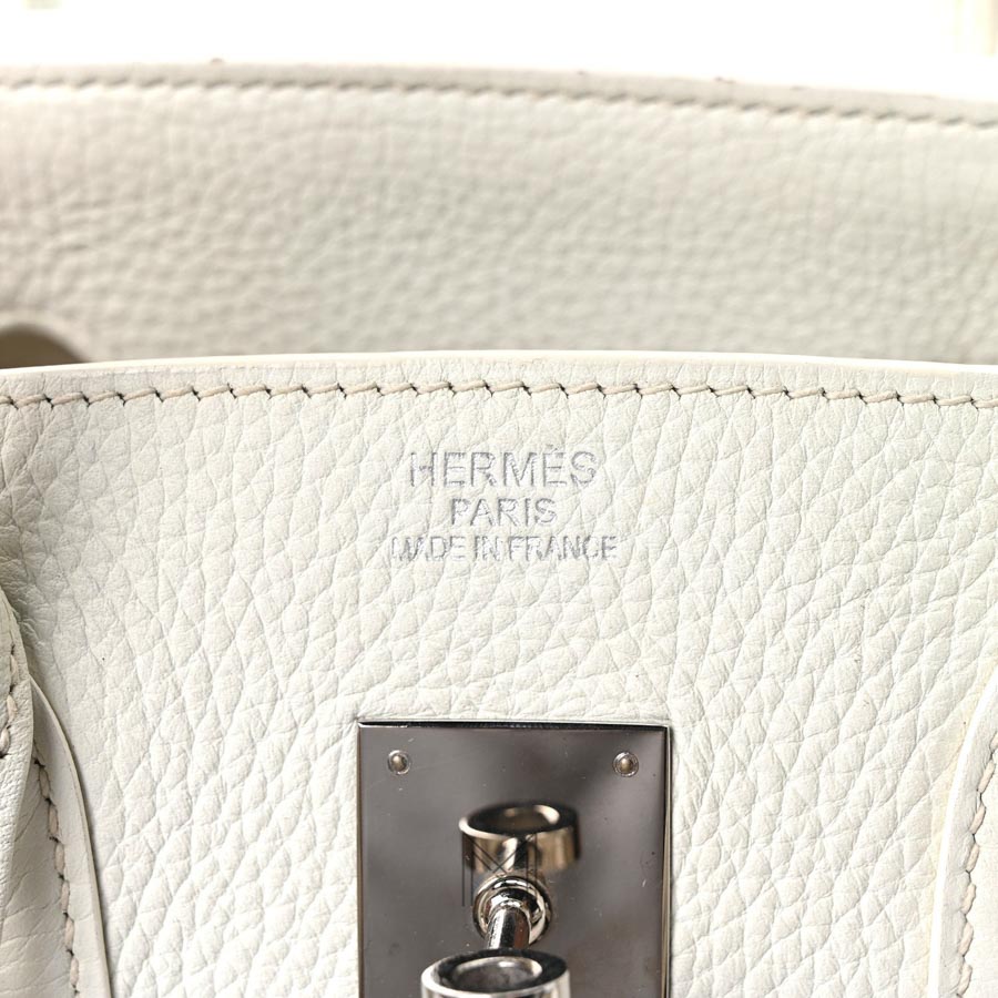 Túi Hermes Trắng Togo Birkin 35 chính hãng THM22 2026 Túi Hermes Trắng Togo Birkin 35 chính hãng THM22 2026