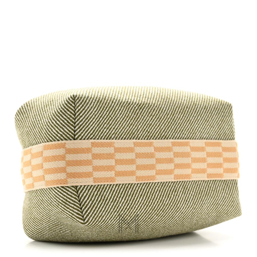 Túi HERMES xanh rêu Wool Small Bride-A-Brac H Natte Pouch chính hãng THM25 2026 Túi HERMES xanh rêu Wool Small Bride-A-Brac H Natte Pouch chính hãng THM25 2026