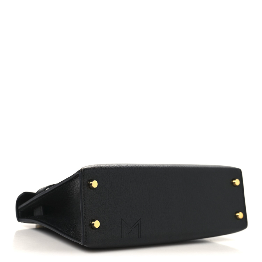 Túi HM sz 20 HERMES Chevre Chamkila Kelly Sellier màu đen chính hãng THM28 2026 Túi HM sz 20 HERMES Chevre Chamkila Kelly Sellier màu đen chính hãng THM28 2026