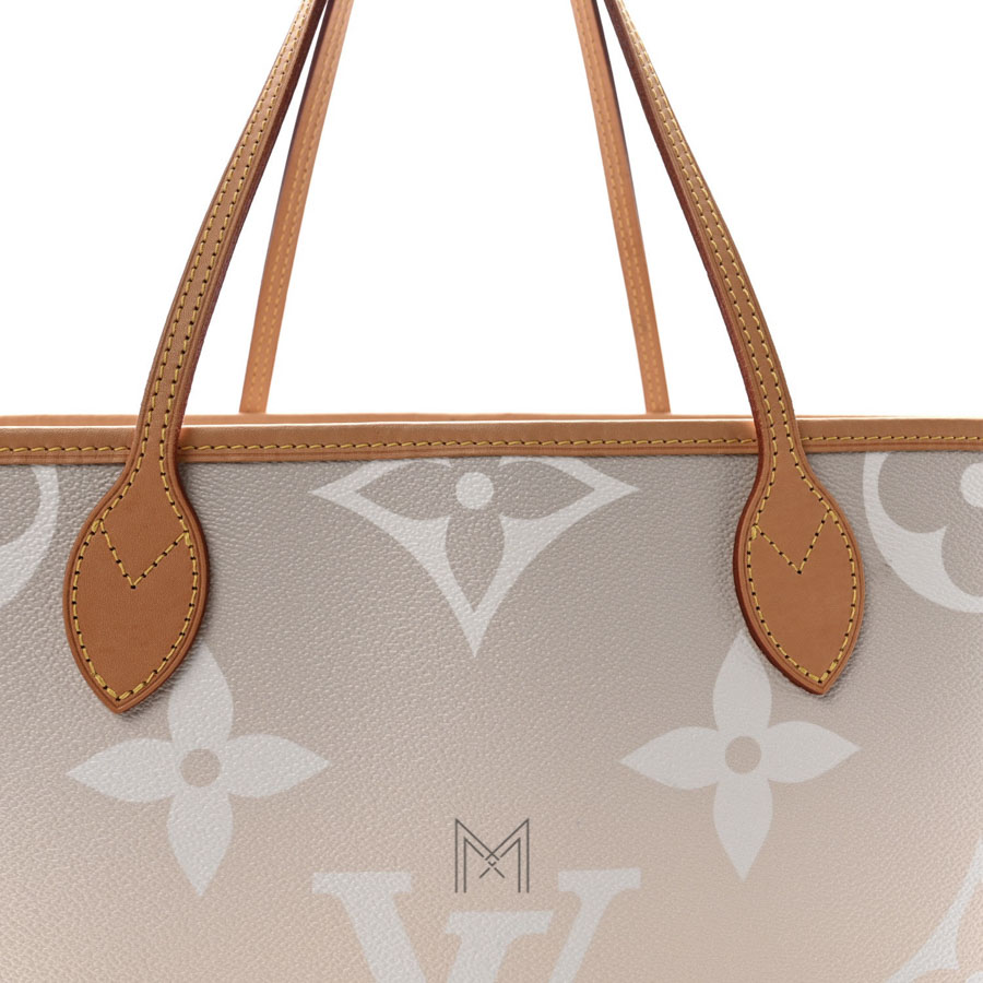 Túi Xách Tote LV Loang Màu Neverfull Monogram Chính Hãng CC025 2026 Túi Xách Tote LV Loang Màu Neverfull Monogram Chính Hãng CC025 2026