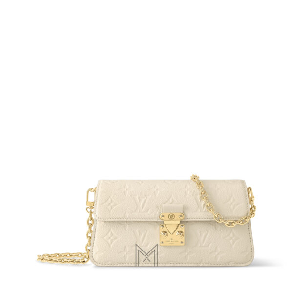 Túi Đeo Chéo LV Metis Màu Trắng Kem Dập Monogram Chính Hãng CC028