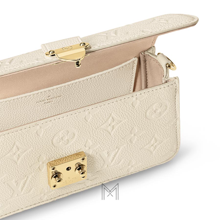 Túi Đeo Chéo LV Metis Màu Trắng Kem Dập Monogram Chính Hãng CC028 2026 Túi Đeo Chéo LV Metis Màu Trắng Kem Dập Monogram Chính Hãng CC028 2026