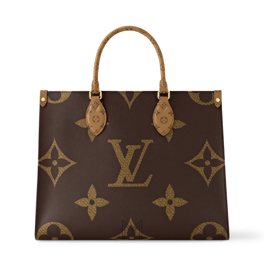 Túi Xách LV Màu Nâu Monogram Canvas Onthego Chính Hãng LV 1422 2026 Túi Xách LV Màu Nâu Monogram Canvas Onthego Chính Hãng LV 1422 2026