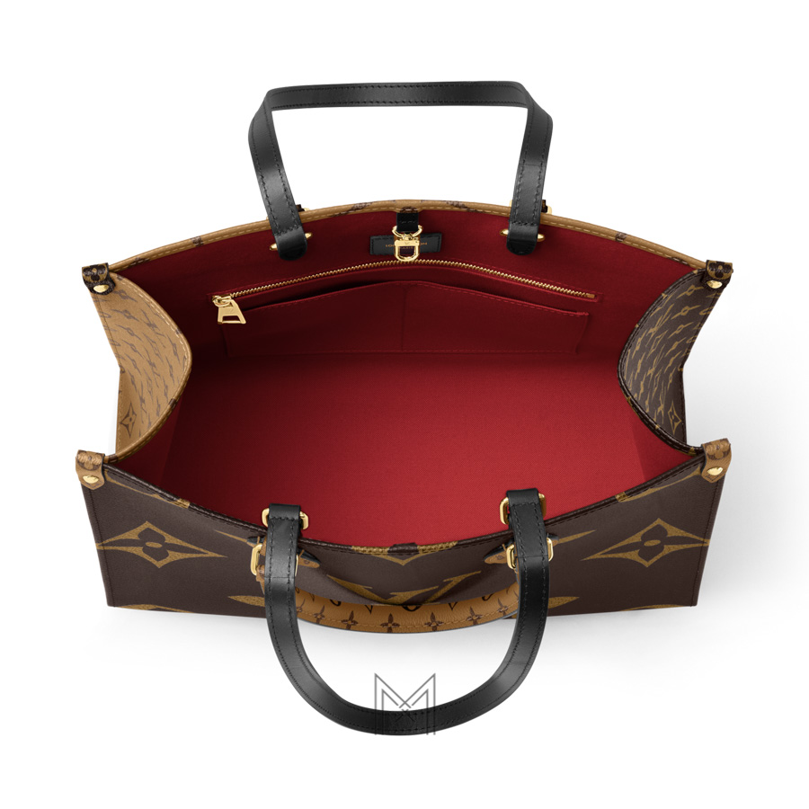 Túi Xách LV Màu Nâu Monogram Canvas Onthego Chính Hãng LV 1422 2026 Túi Xách LV Màu Nâu Monogram Canvas Onthego Chính Hãng LV 1422 2026