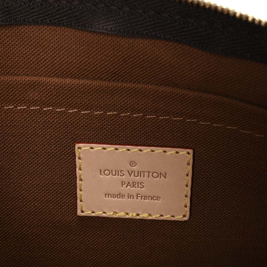 Túi Đeo Chéo LV Multi Pochette Nâu Monogram Phối Dây Hồng Auth LV 345 2026 Túi Đeo Chéo LV Multi Pochette Nâu Monogram Phối Dây Hồng Auth LV 345 - Ảnh 4