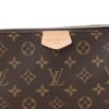 Túi Đeo Chéo LV Multi Pochette Nâu Monogram Phối Dây Hồng Auth LV 345 2026 Túi Đeo Chéo LV Multi Pochette Nâu Monogram Phối Dây Hồng Auth LV 345 2026
