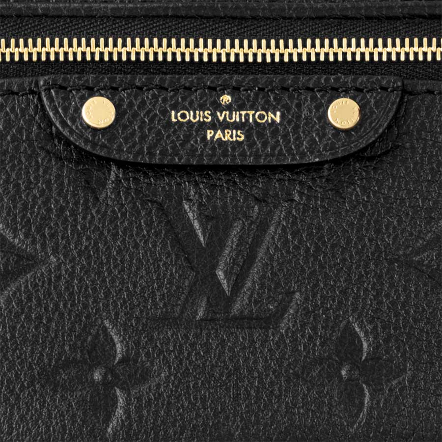 Túi Đeo Chéo LV Nắp Đen Da Sần Monogram Authentic LV 2111 2026 Túi Đeo Chéo LV Nắp Đen Da Sần Monogram Authentic LV 2111 2026