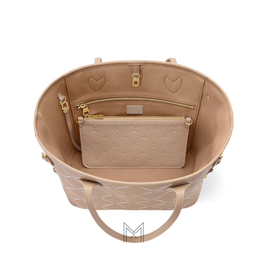 Túi Xách LV Neverfull Màu Nâu Be Thời Trang Authentic LV 1115 2026 Túi Xách LV Neverfull Màu Nâu Be Thời Trang Authentic LV 1115 2026