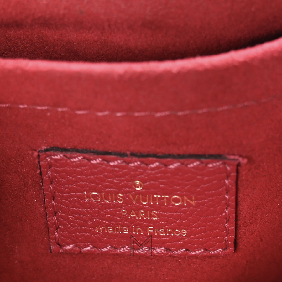 Túi Xách LV Pallas Màu Nâu Monogram Canvas Phối Đỏ Authentic LV 0214 2026 Túi Xách LV Pallas Màu Nâu Monogram Canvas Phối Đỏ Authentic LV 0214 - Ảnh 4