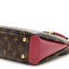Túi Xách LV Pallas Màu Nâu Monogram Canvas Phối Đỏ Authentic LV 0214 2026 Túi Xách LV Pallas Màu Nâu Monogram Canvas Phối Đỏ Authentic LV 0214 2026